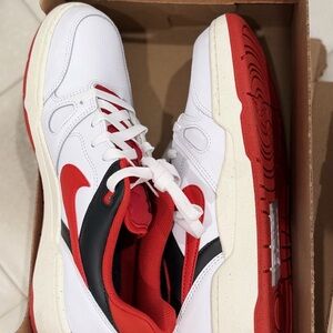 Nike White and Red Athletic Shoes
New NEVER WORN